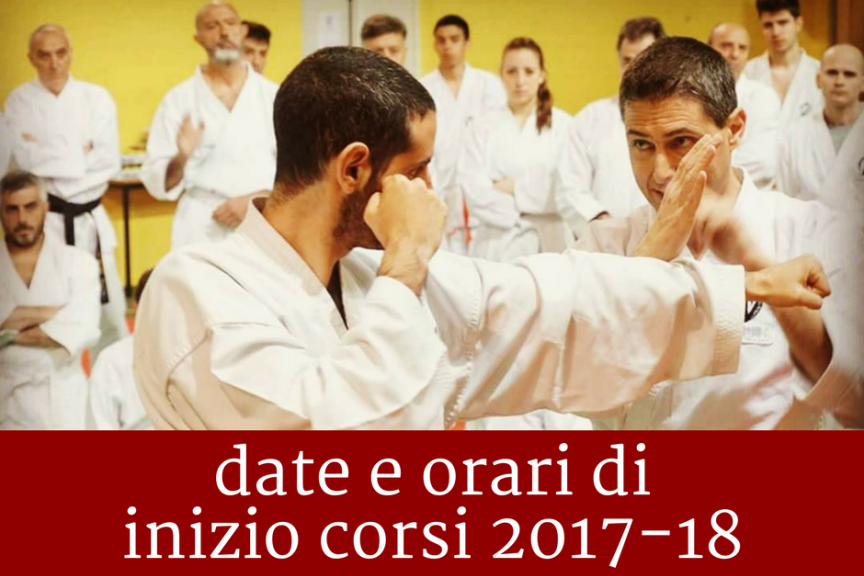 Koryukan Cesena: date e orari di inizio corsi 2017-18