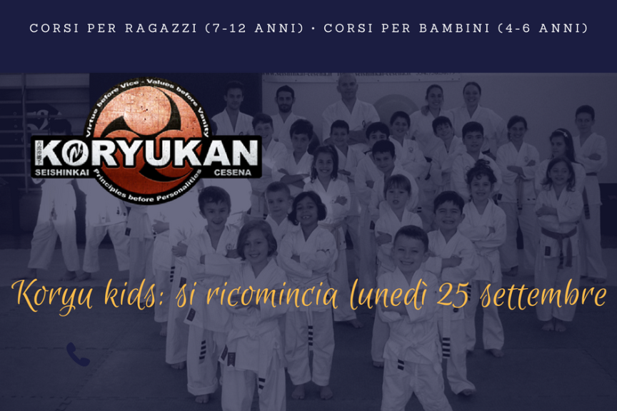 Corsi bambini e ragazzi 2017-18