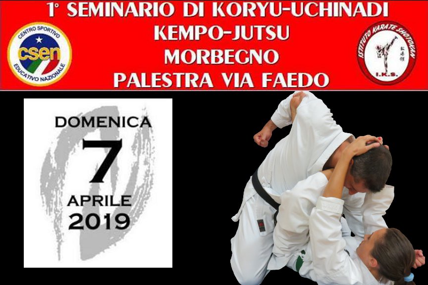 Seminario di Koryu Uchinadi a Morbegno (SO)