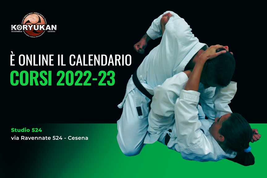Calendario corsi 2022-23 Koryu Uchinadi Cesena