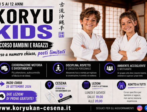 Inizio corso bambini e ragazzi 2026-2027